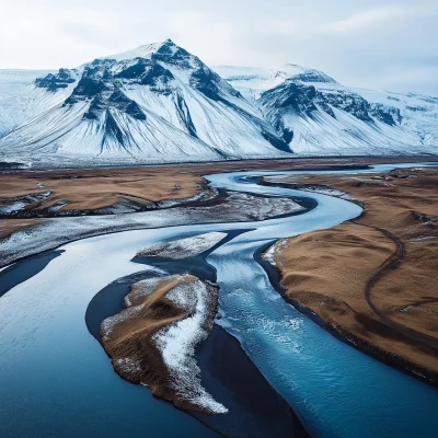 Beautiful Iceland Landscape