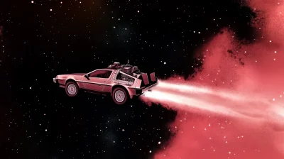 DeLorean in Space