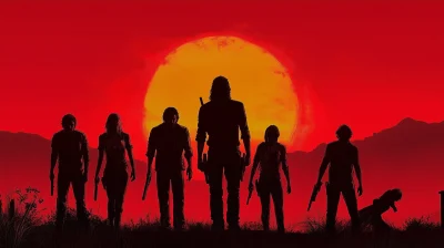 Survivors at Sunset