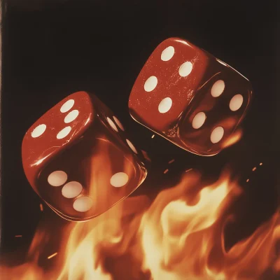 Vintage Dice Advertisement