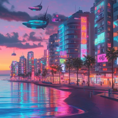 Futuristic Rambla