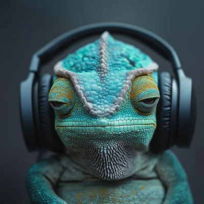 Meditating Chameleon