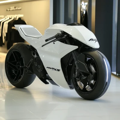 Futuristic Concept Motorcycle