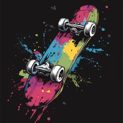 Graffiti Skateboard