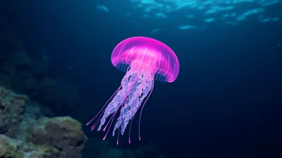 Bioluminescent Jellyfish