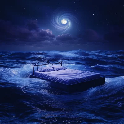 Dreamy Bed on Ocean