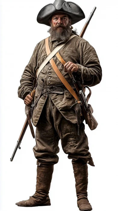 1700s American Soldier