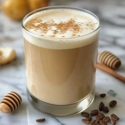 Honey Vanilla Latte Macroshot