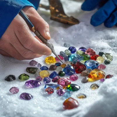 Jewelry Artisan at Work