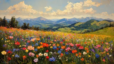 Spring Wildflower Meadow