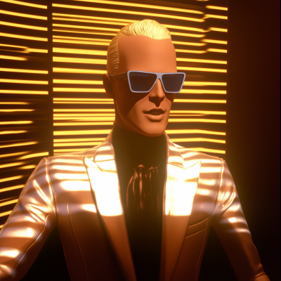 Max Headroom in 3D