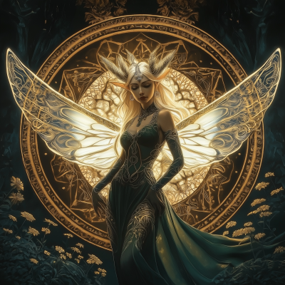Ethereal Elven Being