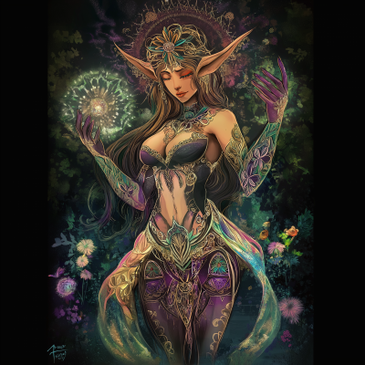 Ethereal Elven Being