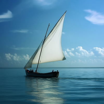 Sailboat on Calm Waters