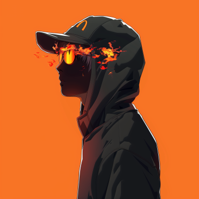 Hooded Anime Man