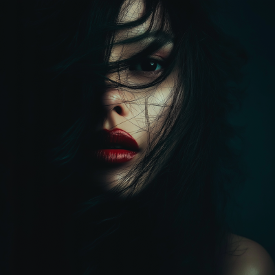 Woman in Dark Shadow