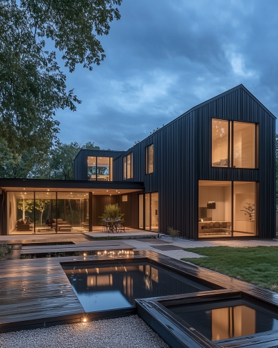 Modernist Rural Farmhouse Design