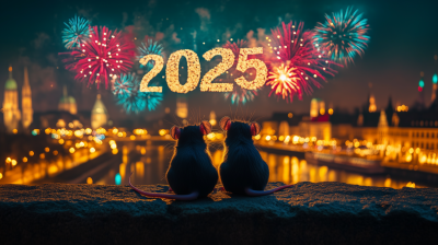 Rats Watching Fireworks