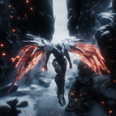 Armored Core Winged Mech