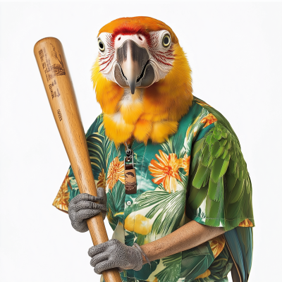 Parrot in a Hat