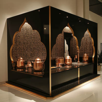 Luxurious Tea Booth