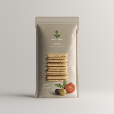 Minimalist PLA Snack Bag Design