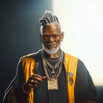 Elderly Black Person