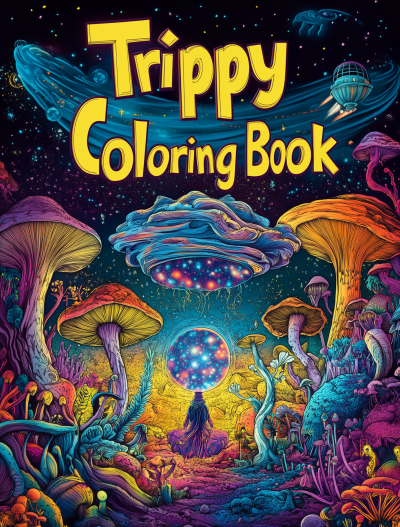 Trippy Coloring Book