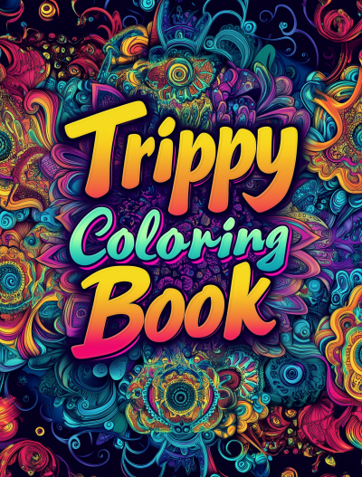 Trippy Coloring Book