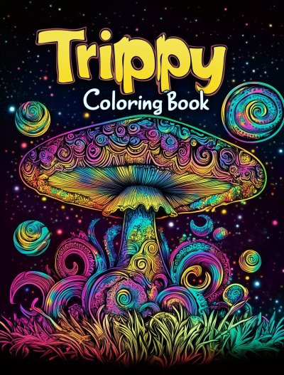 Surreal Mushroom Wonderland