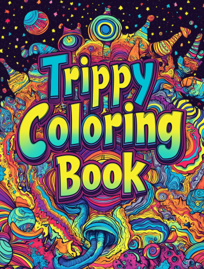 Trippy Coloring Book