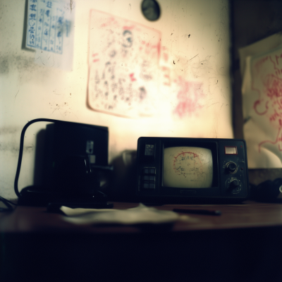 Vintage Japanese Police Radio