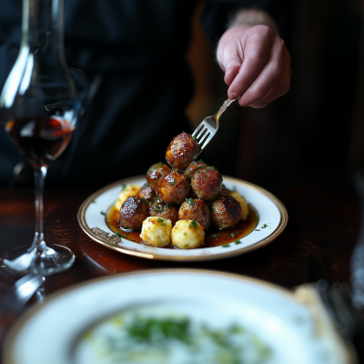 Gourmet Meatball Display