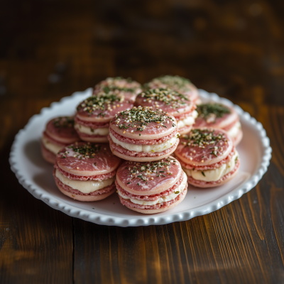 Savory Meat Macarons