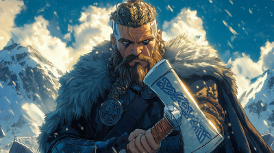 Viking Anime Character