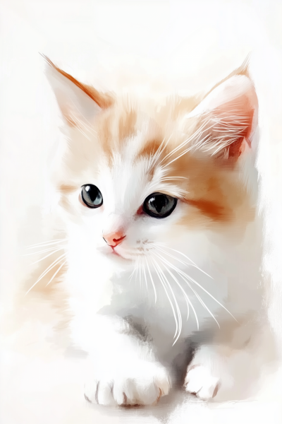 Red Kitten Portrait