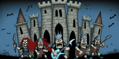 Metalheads at the Gothic Castle