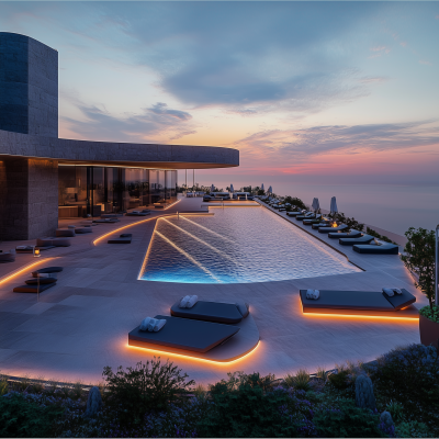 Luxurious 1500 m² Terrace