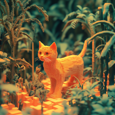 Rubber Jungle Cat