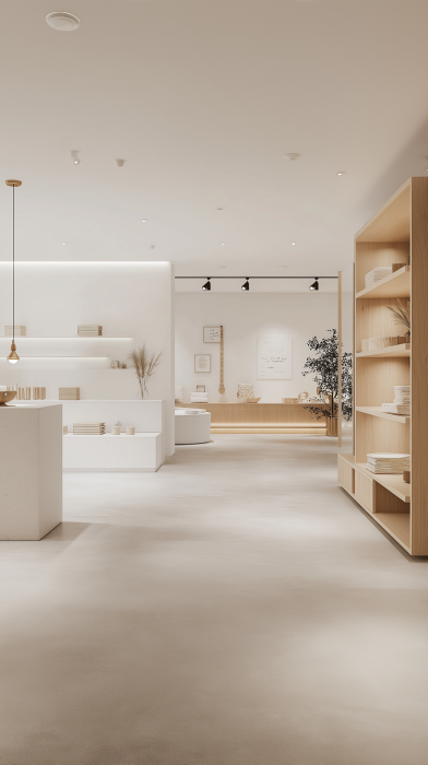 Eco Popup Store Interior