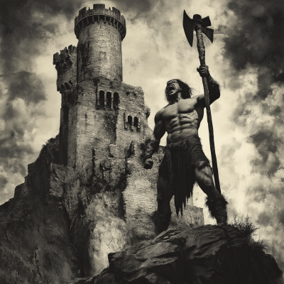 Barbarian in a Gothic Castle