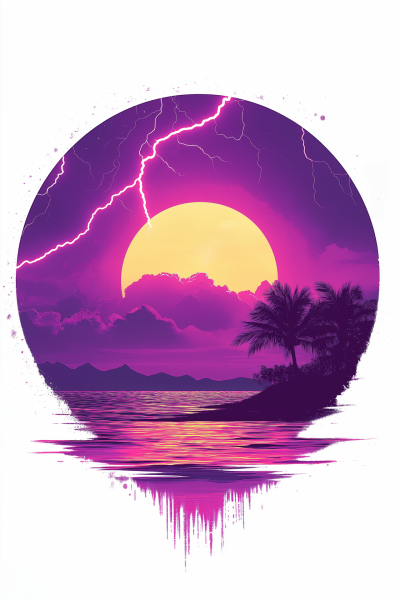 Synthwave Storm Logo