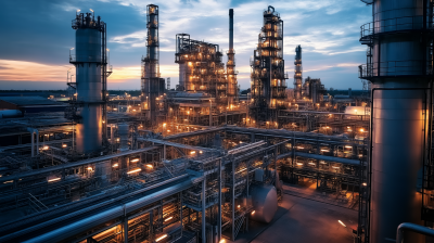 Busy Industrial Factory