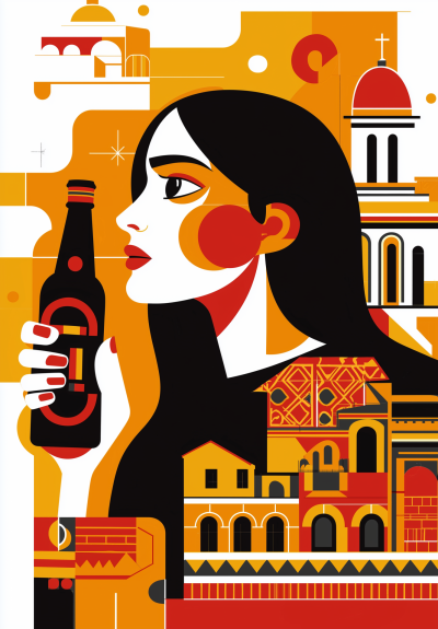 Slavic Icon of Beer