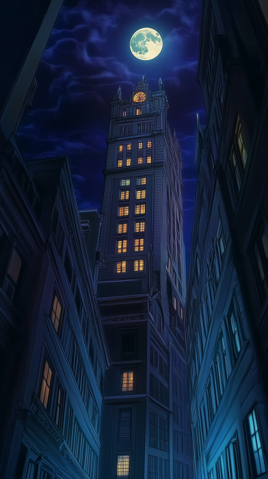 Nighttime New York View