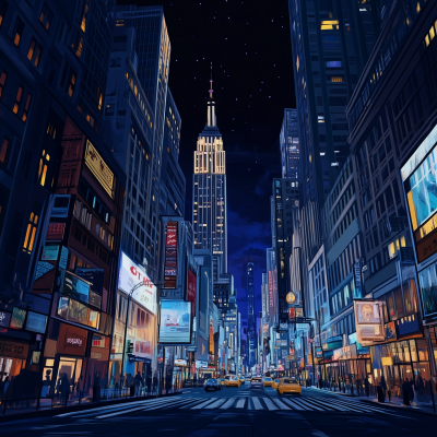 Disney Style Night in New York City