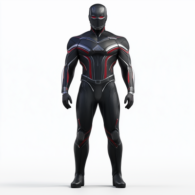 Superhero Front View