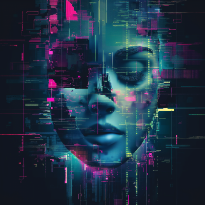 Fragmented Digital Face