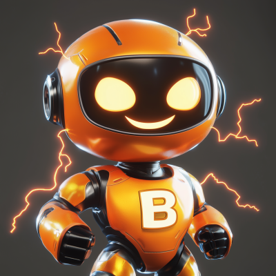 Smiling Superhero Robot