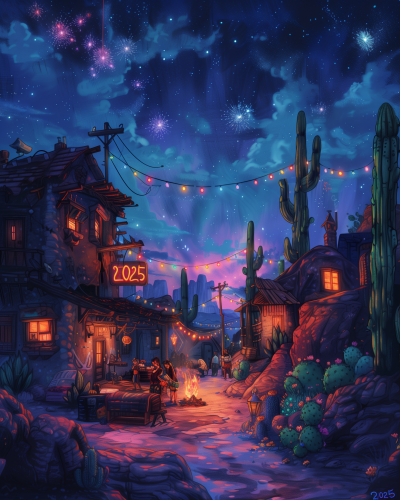 Desert Camp Party